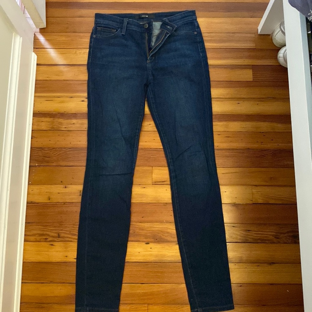 Joe’s Dark Wash High Rise Skinny Jeans Size 28